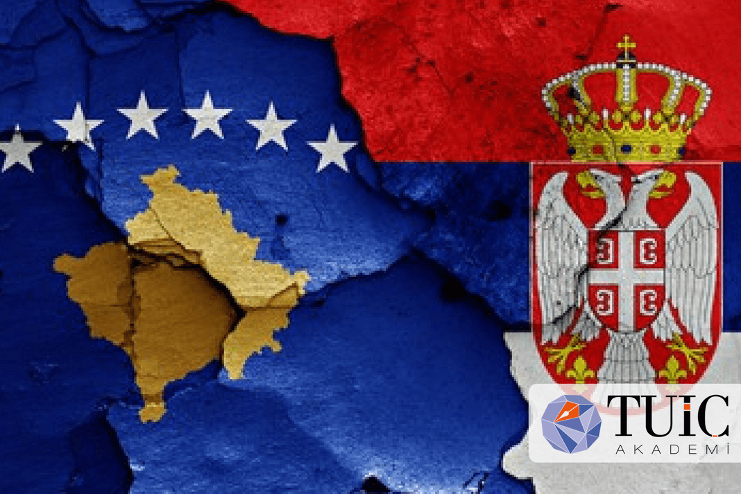 Kosova’ da Sırp Parti Mitingine Arnavutlardan Tepki