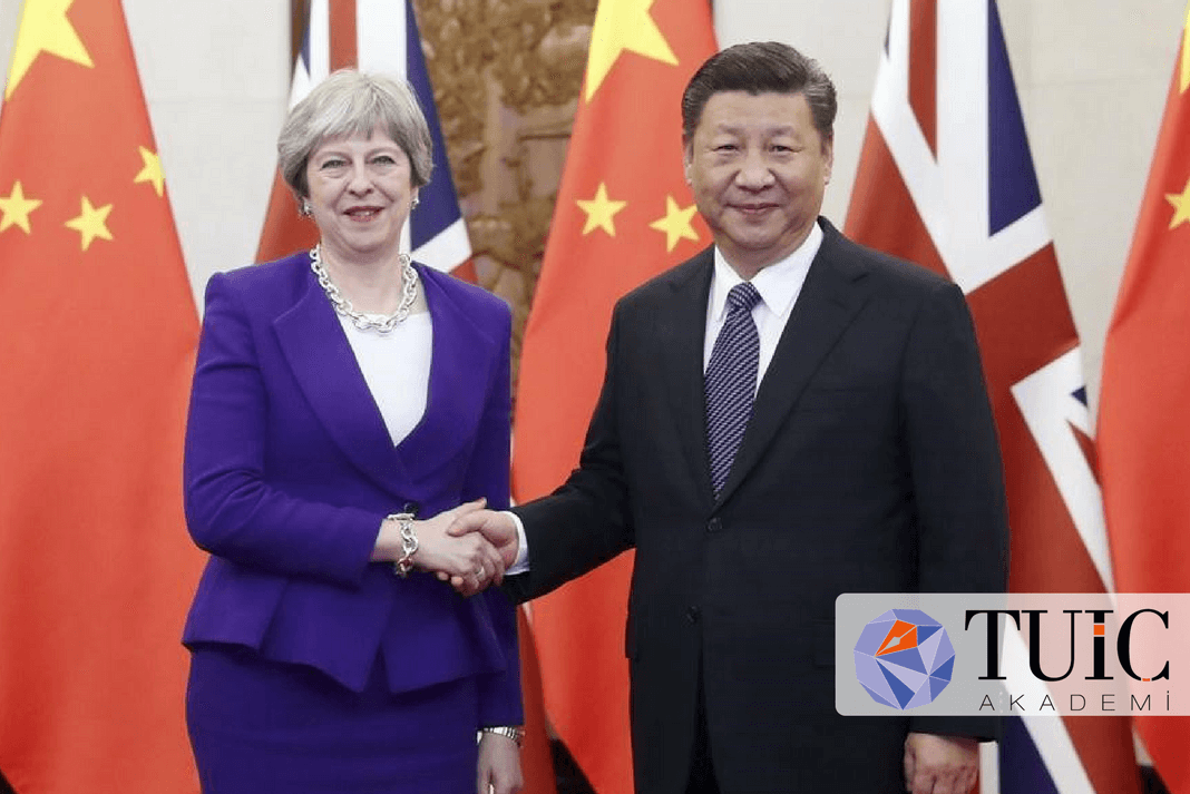 İngiltere Başbakanı Theresa May, Çin’e Ziyarette Bulundu
