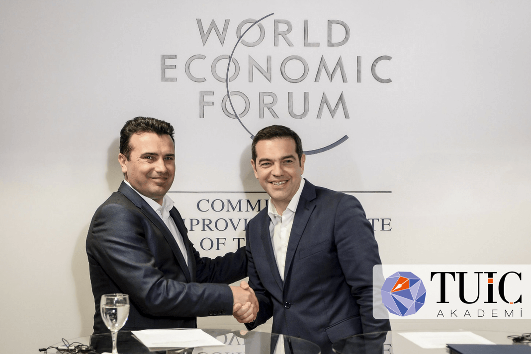 Zaev ve Tsipras’ın Davos Görüşmesi