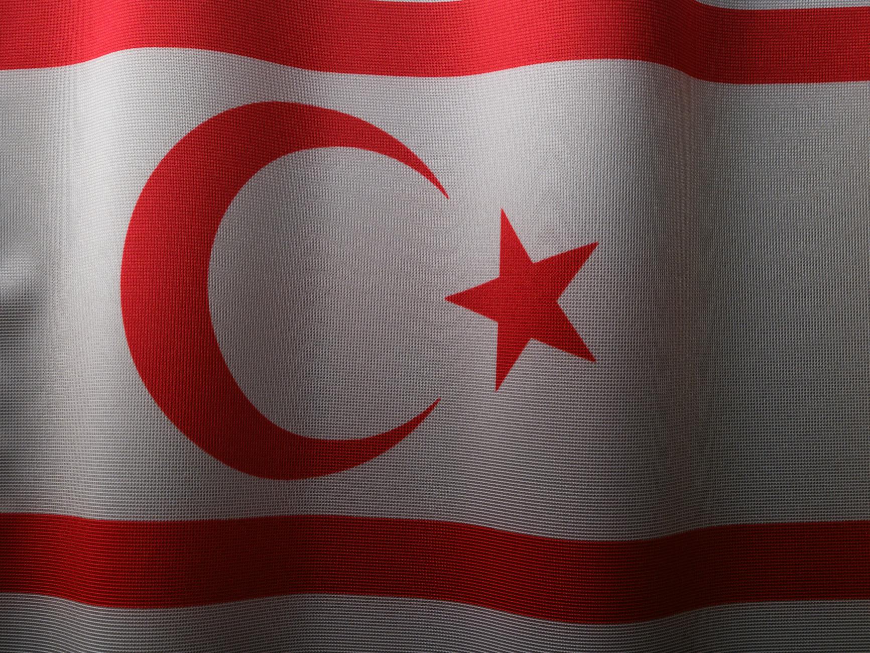 the national flag of northern cyprus